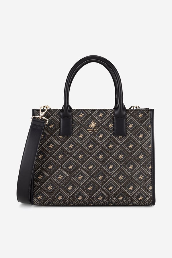 Beverly Hills Polo Club Дамска чанта Beverly Hills Polo Club ЧЕРЕН