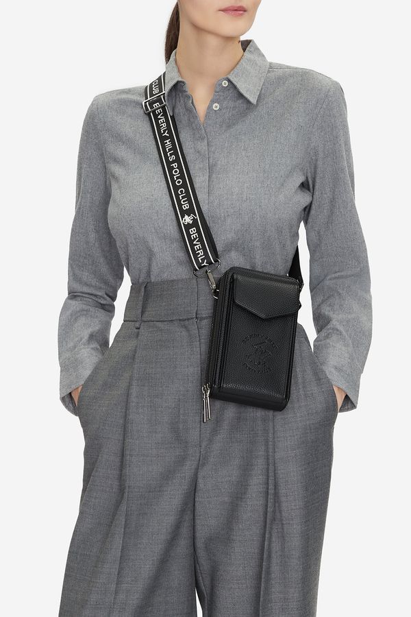 Beverly Hills Polo Club Дамска чанта Beverly Hills Polo Club ЧЕРЕН