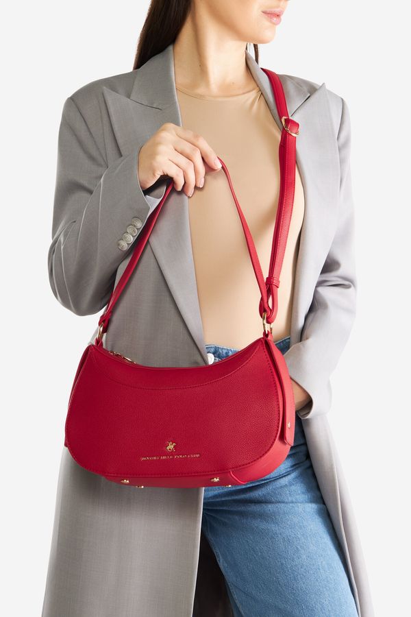 Beverly Hills Polo Club Дамска чанта Beverly Hills Polo Club ЧЕРВЕН