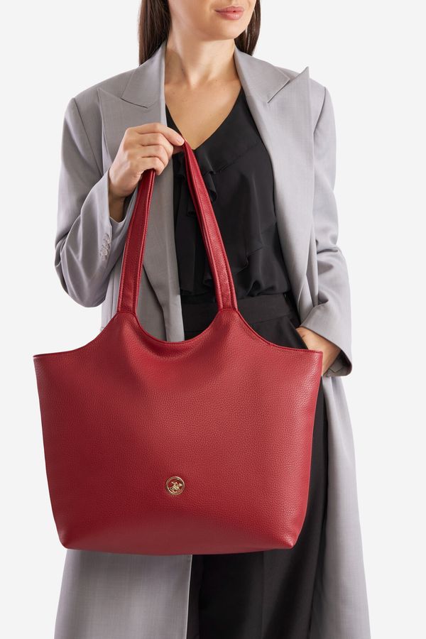 Beverly Hills Polo Club Дамска чанта Beverly Hills Polo Club ЧЕРВЕН