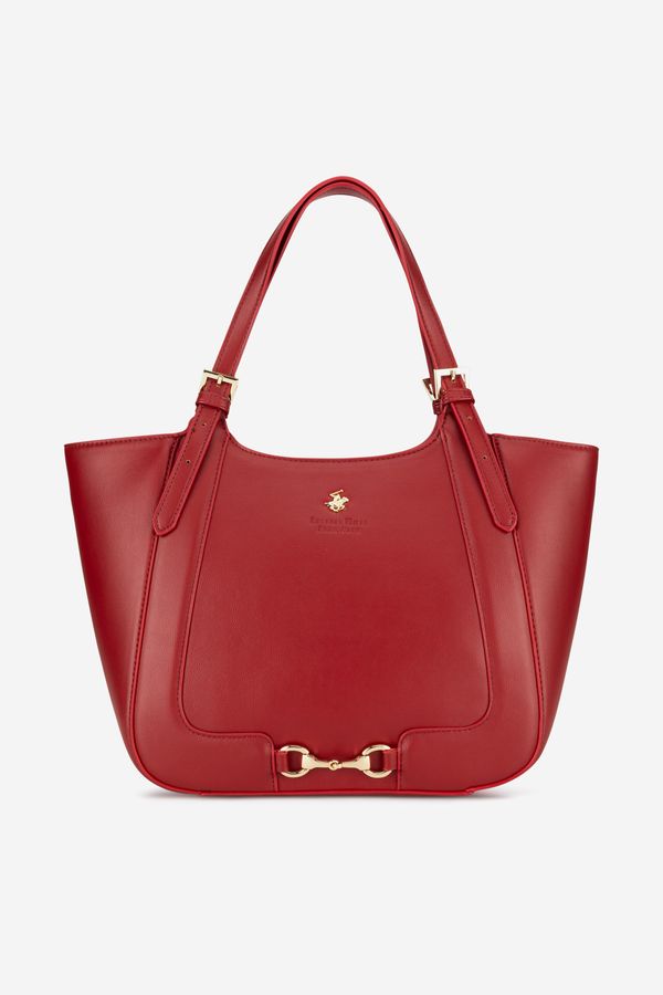 Beverly Hills Polo Club Дамска чанта Beverly Hills Polo Club ЧЕРВЕН