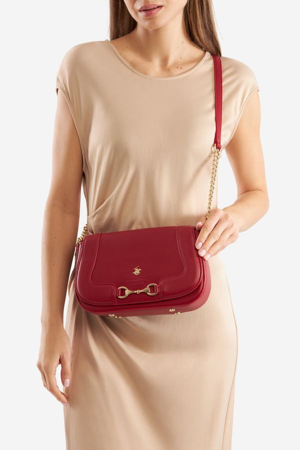 Beverly Hills Polo Club Дамска чанта Beverly Hills Polo Club ЧЕРВЕН
