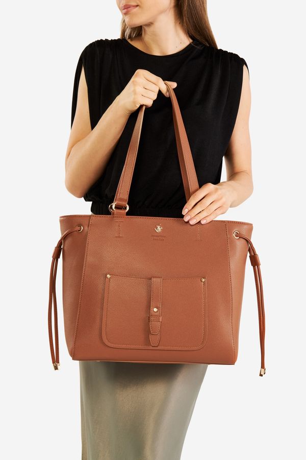 Beverly Hills Polo Club Дамска чанта Beverly Hills Polo Club КАМЕЛ