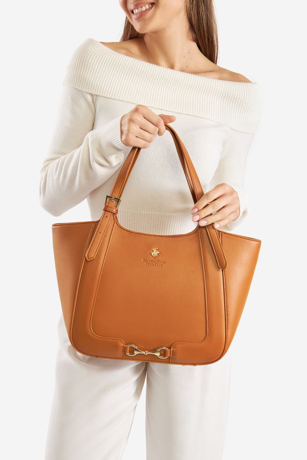 Beverly Hills Polo Club Дамска чанта Beverly Hills Polo Club КАМЕЛ