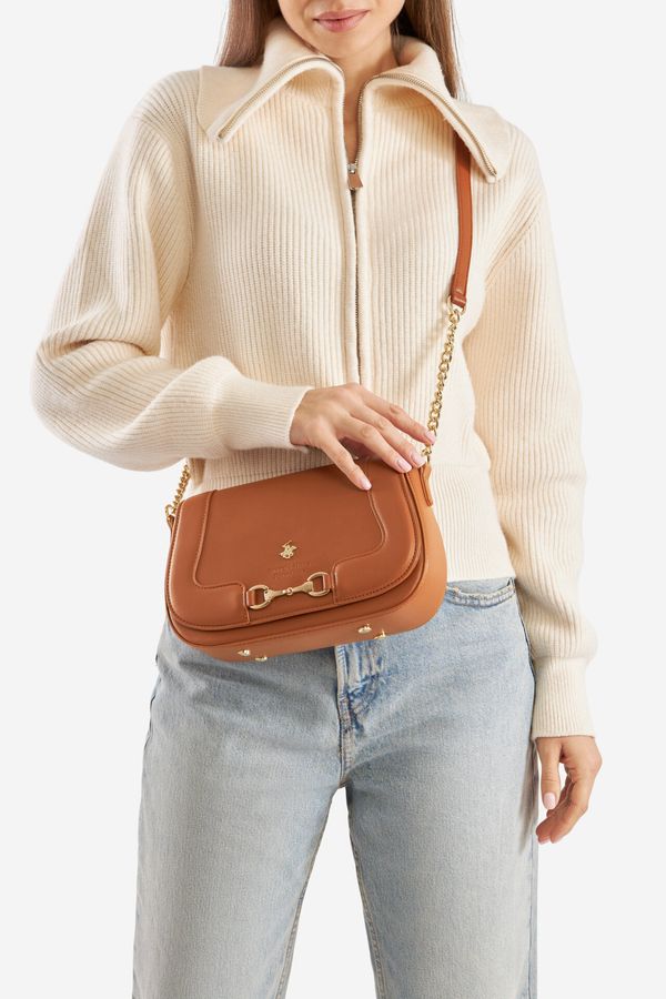 Beverly Hills Polo Club Дамска чанта Beverly Hills Polo Club КАМЕЛ