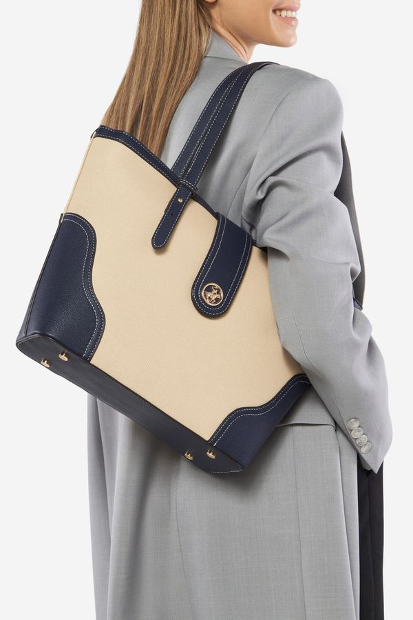 Beverly Hills Polo Club Дамска чанта Beverly Hills Polo Club КОБАЛТОВО СИНЬО