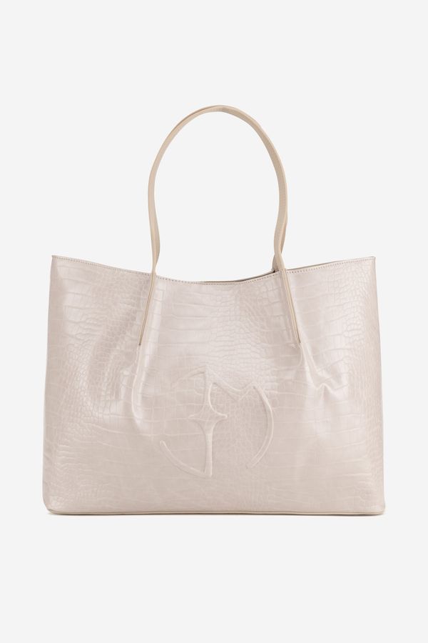 EVA MINGE Дамска чанта EVA MINGE БЕЖОВ