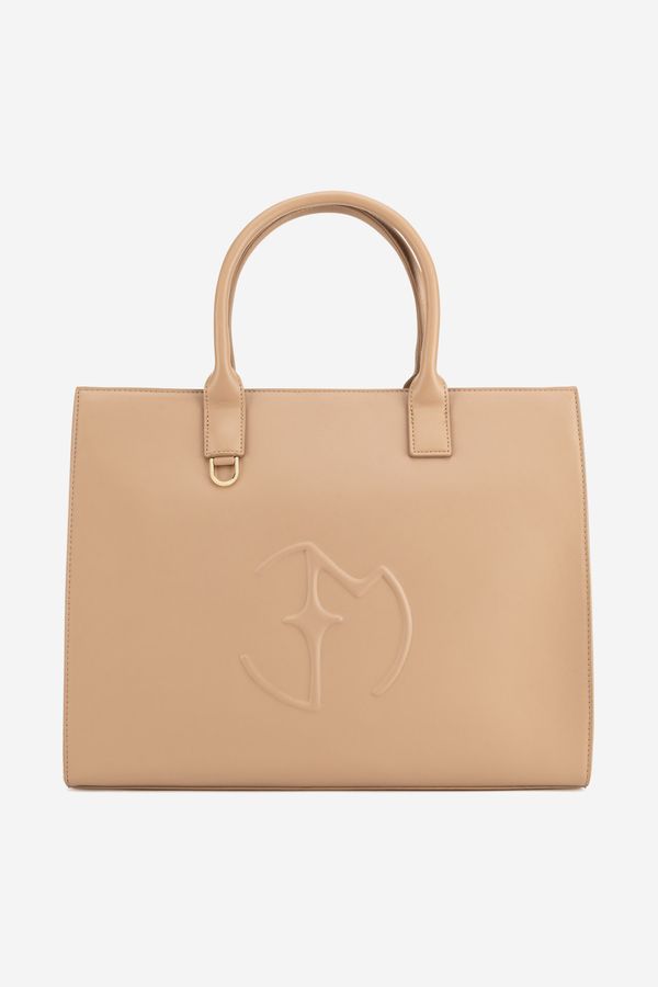 EVA MINGE Дамска чанта EVA MINGE БЕЖОВ