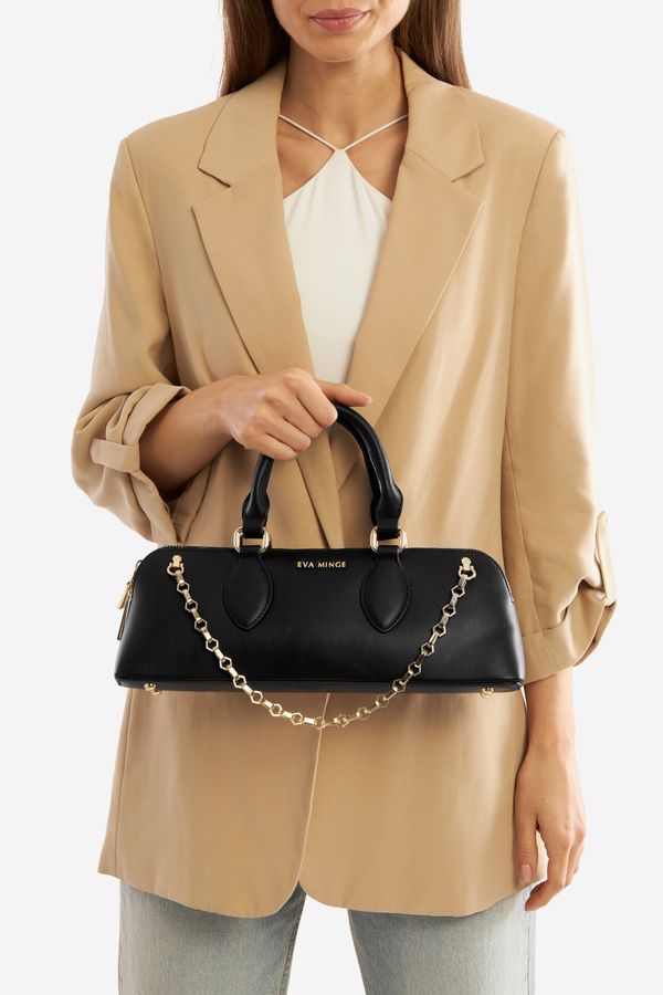 EVA MINGE Дамска чанта EVA MINGE ЧЕРЕН