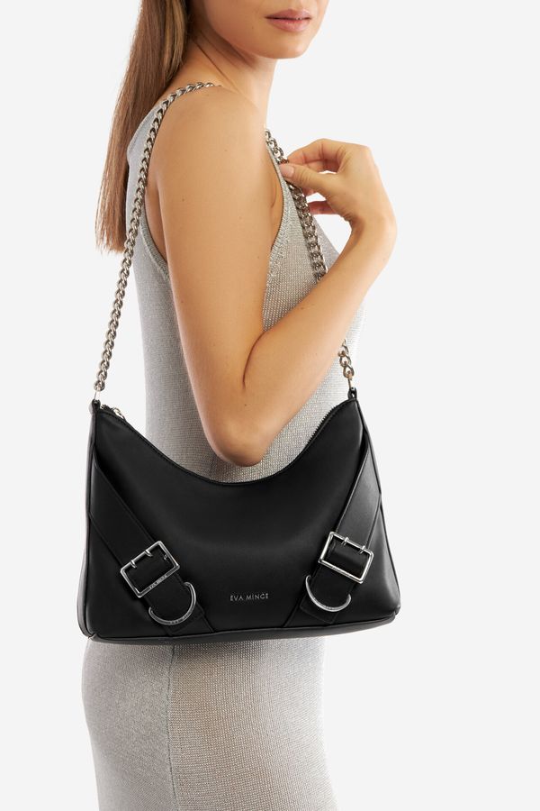 EVA MINGE Дамска чанта EVA MINGE ЧЕРЕН