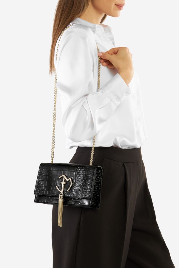 EVA MINGE Дамска чанта EVA MINGE ЧЕРЕН