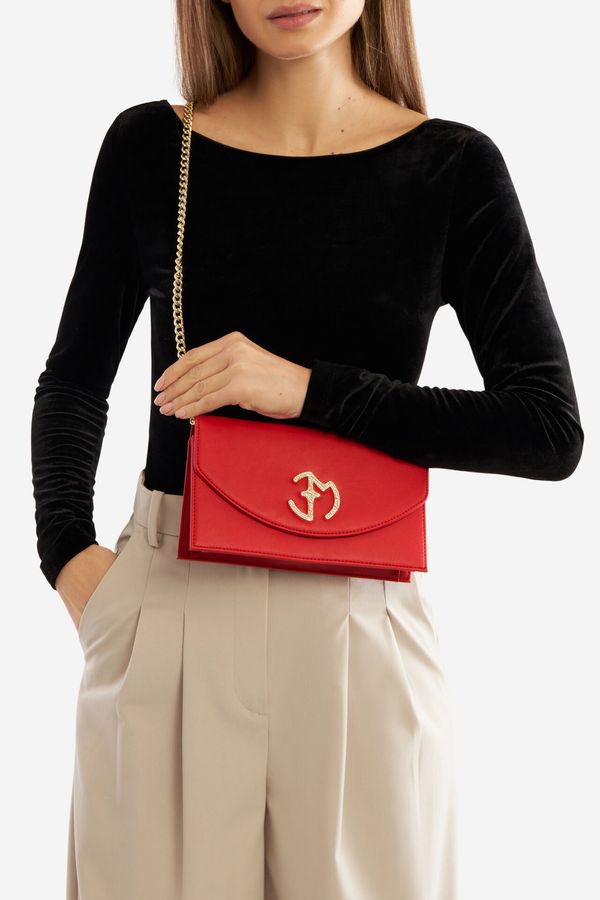 EVA MINGE Дамска чанта EVA MINGE ЧЕРВЕН