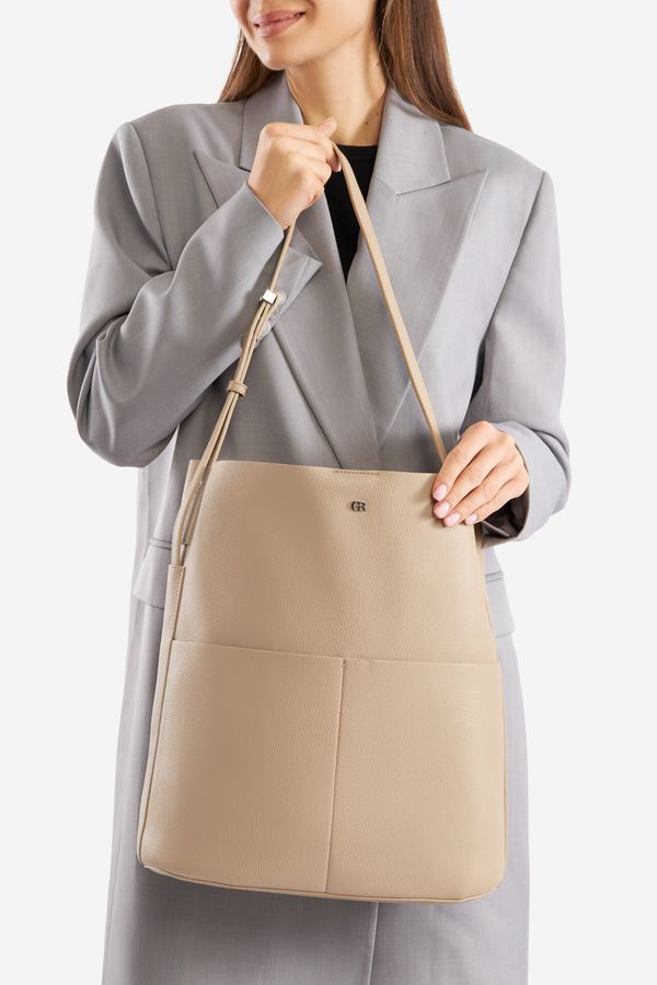 Gino Rossi Дамска чанта Gino Rossi БЕЖОВ