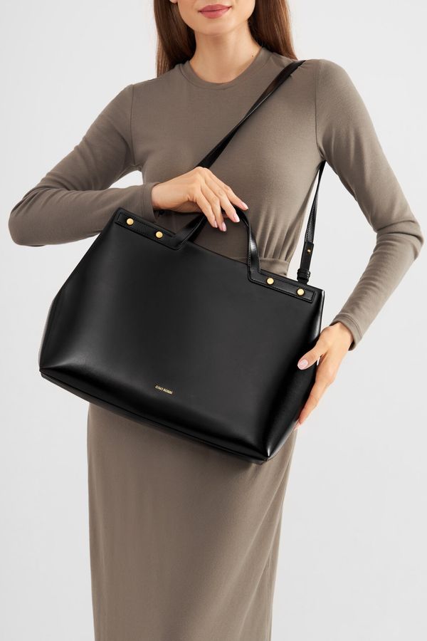 Gino Rossi Дамска чанта Gino Rossi ЧЕРЕН