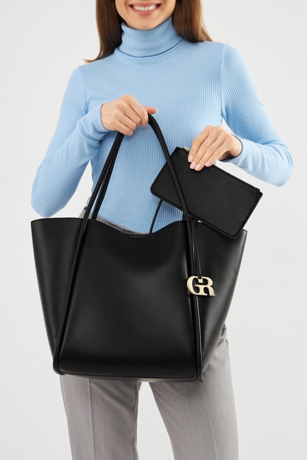 Gino Rossi Дамска чанта Gino Rossi ЧЕРЕН