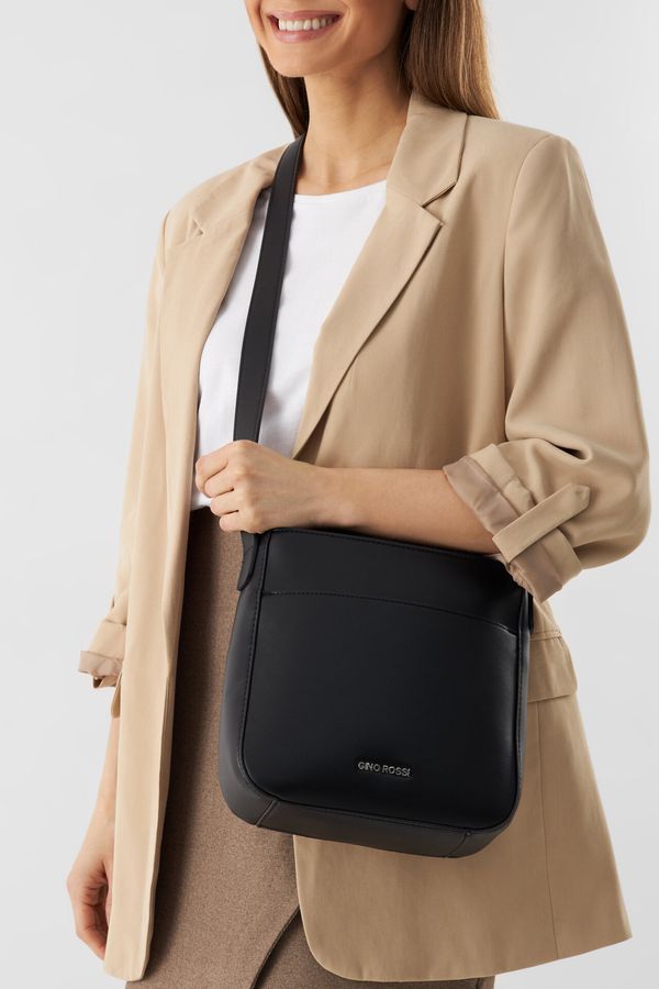 Gino Rossi Дамска чанта Gino Rossi ЧЕРЕН