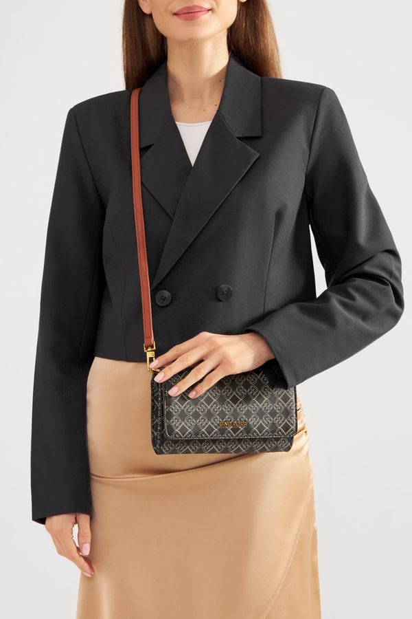 Gino Rossi Дамска чанта Gino Rossi ЧЕРЕН