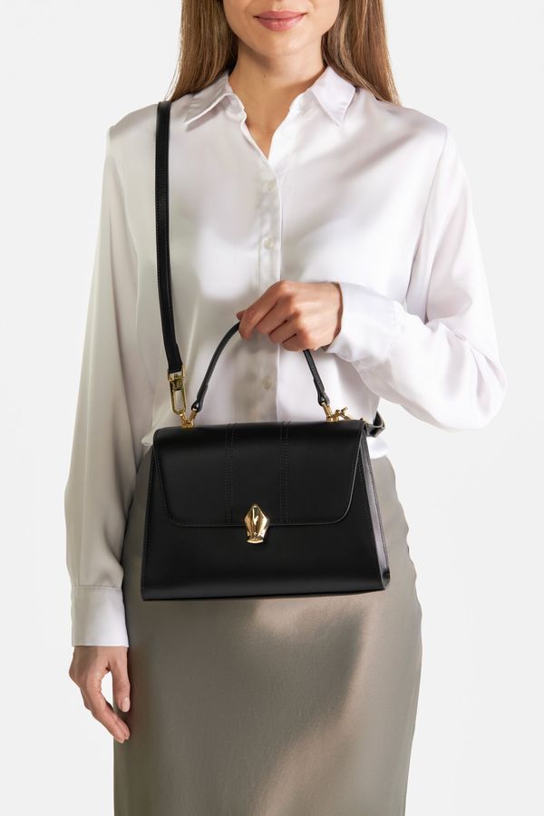 Gino Rossi Дамска чанта Gino Rossi ЧЕРЕН