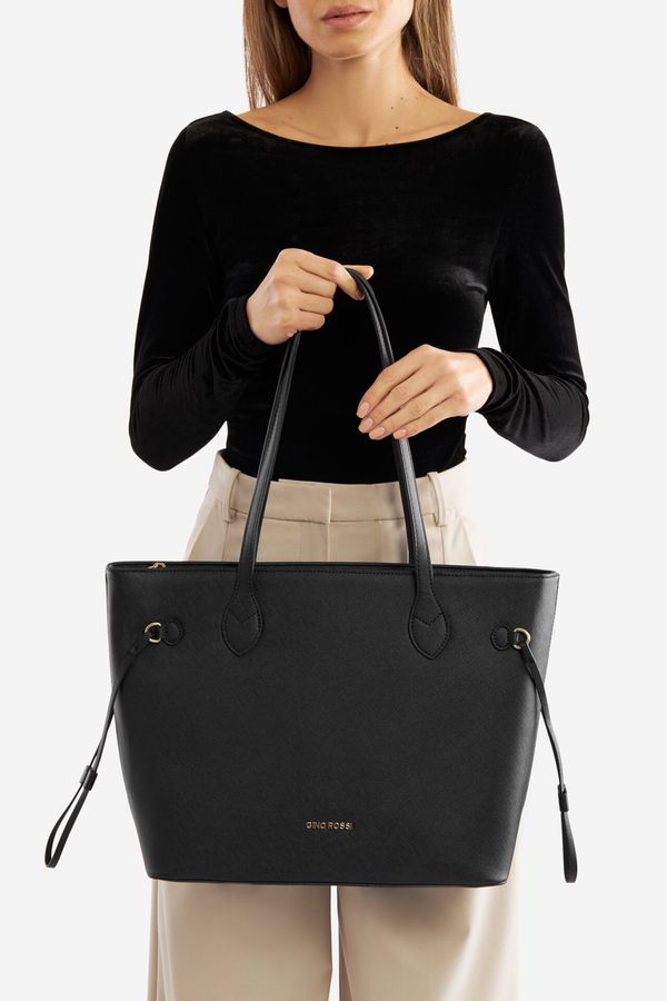 Gino Rossi Дамска чанта Gino Rossi ЧЕРЕН