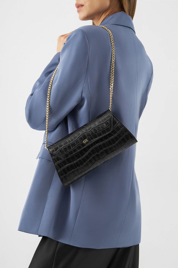 Gino Rossi Дамска чанта Gino Rossi ЧЕРЕН