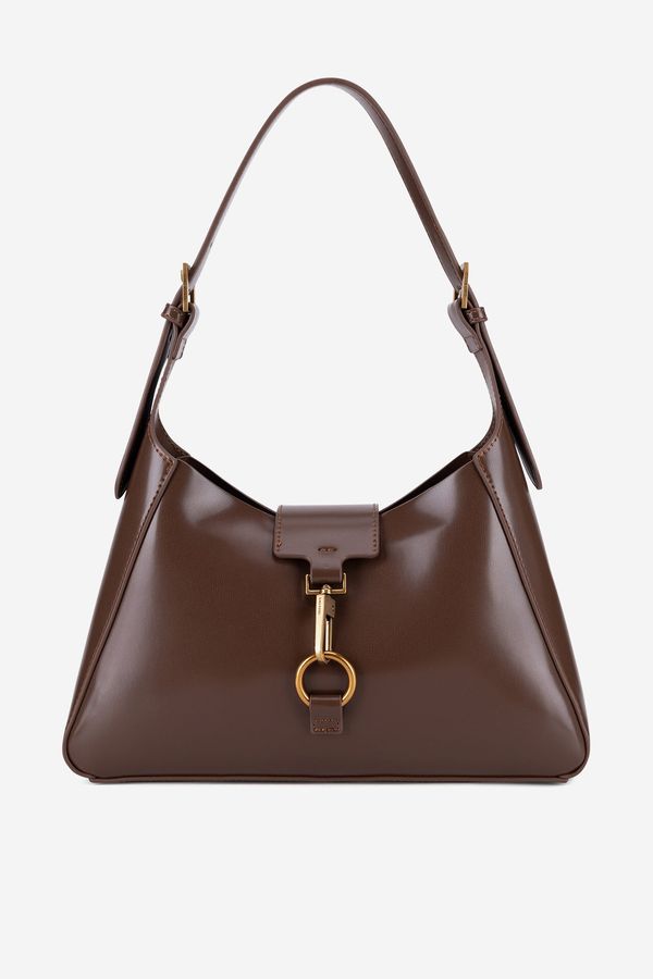 Gino Rossi Дамска чанта Gino Rossi КАФЯВ