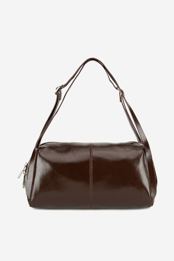 Gino Rossi Дамска чанта Gino Rossi ТЪМНОКАФЯВ