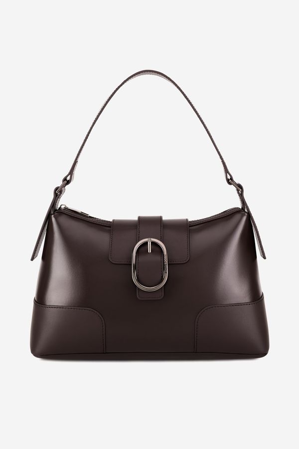 Gino Rossi Дамска чанта Gino Rossi ТЪМНОКАФЯВ