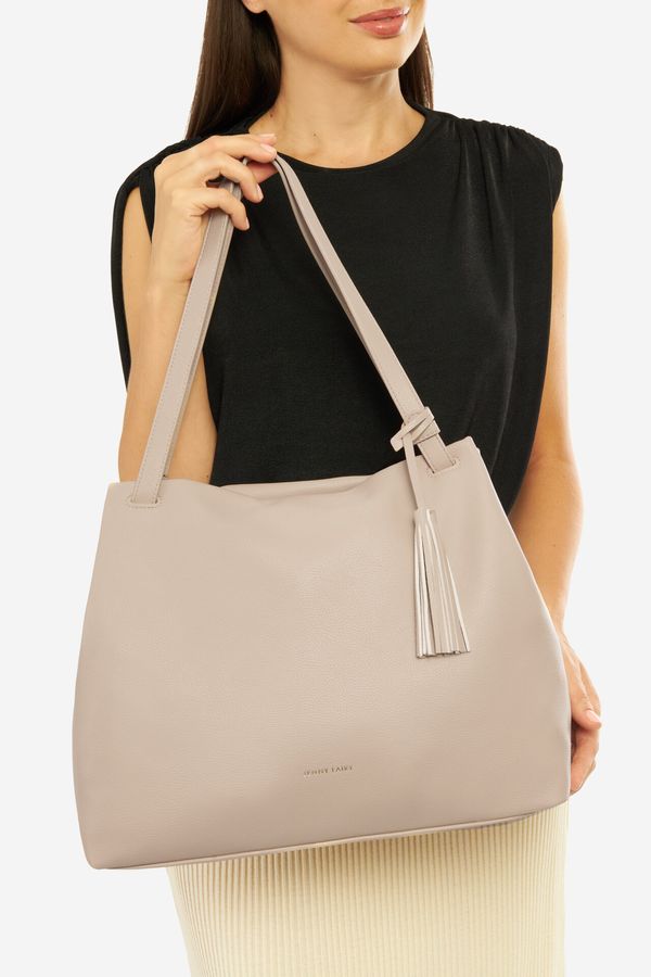 Jenny Fairy Дамска чанта Jenny Fairy БЕЖОВ