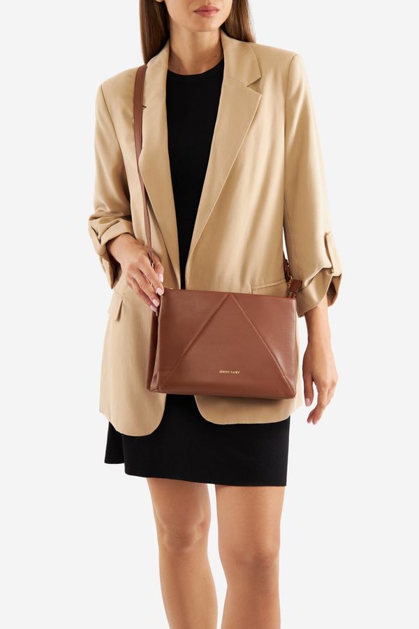 Jenny Fairy Дамска чанта Jenny Fairy КАФЯВ