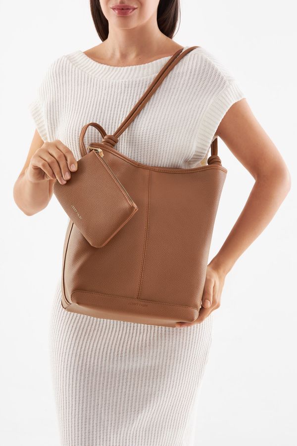 Jenny Fairy Дамска чанта Jenny Fairy КАМЕЛ