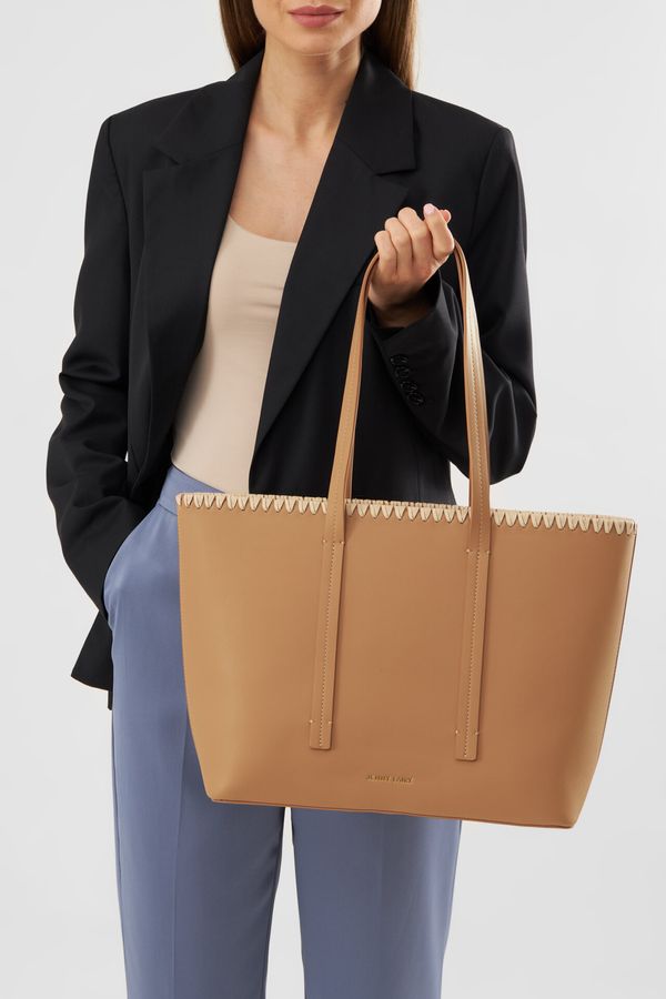 Jenny Fairy Дамска чанта Jenny Fairy КАМЕЛ