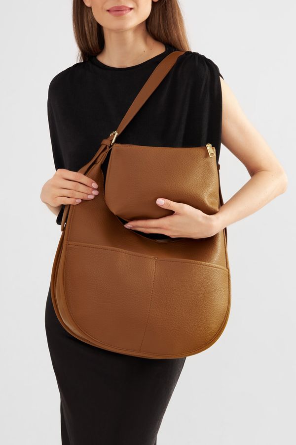 Jenny Fairy Дамска чанта Jenny Fairy КАМЕЛ