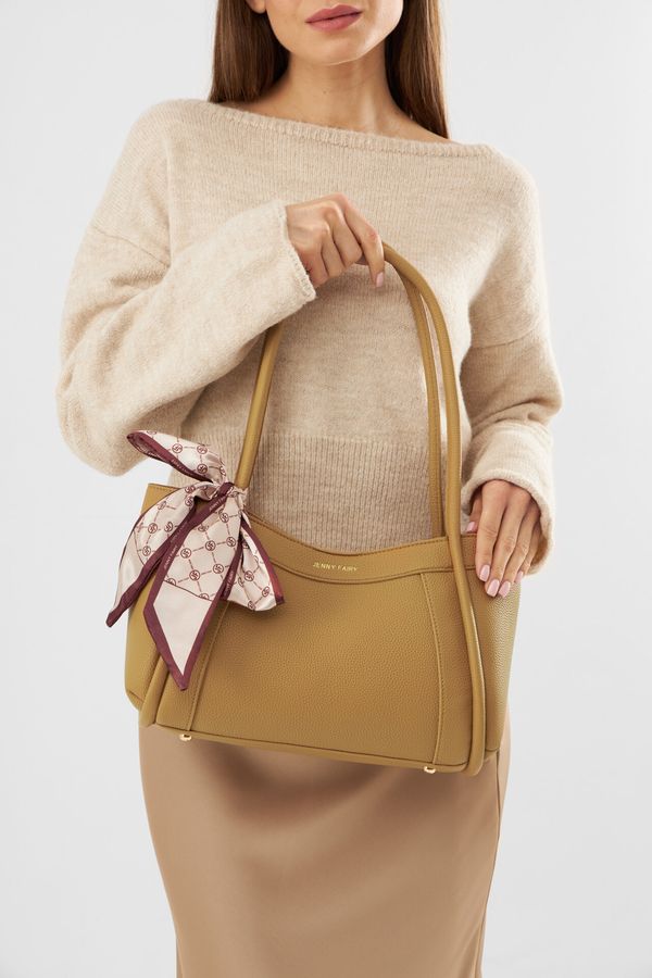 Jenny Fairy Дамска чанта Jenny Fairy КАМЕЛ