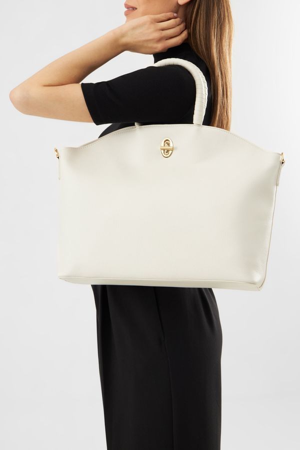 Jenny Fairy Дамска чанта Jenny Fairy СЛОНОВА КОСТ