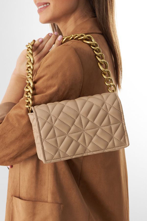 Jenny Fairy Дамска чанта Jenny Fairy ТЪМНОБЕЖОВ