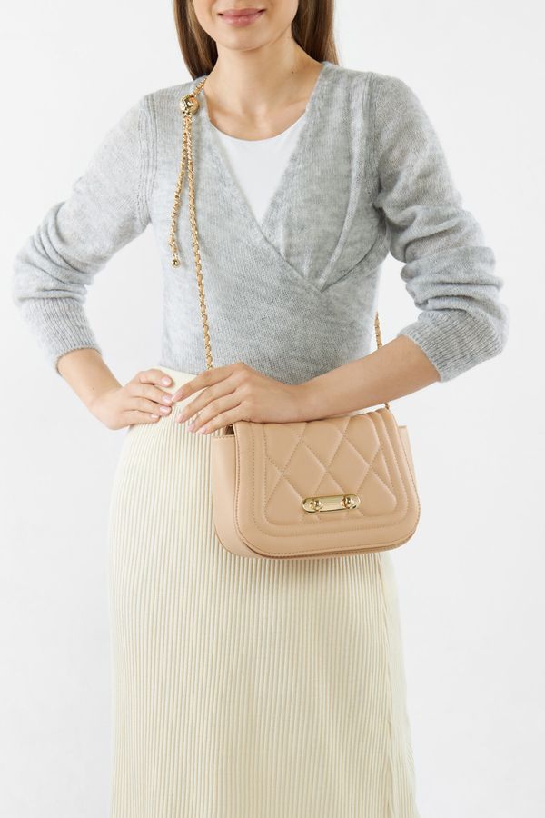 Jenny Fairy Дамска чанта Jenny Fairy ТЪМНОБЕЖОВ