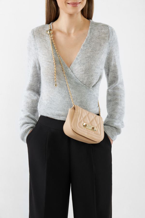 Jenny Fairy Дамска чанта Jenny Fairy ТЪМНОБЕЖОВ