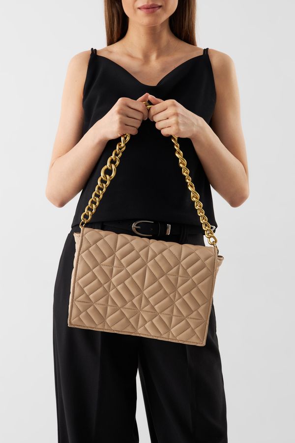 Jenny Fairy Дамска чанта Jenny Fairy ТЪМНОБЕЖОВ