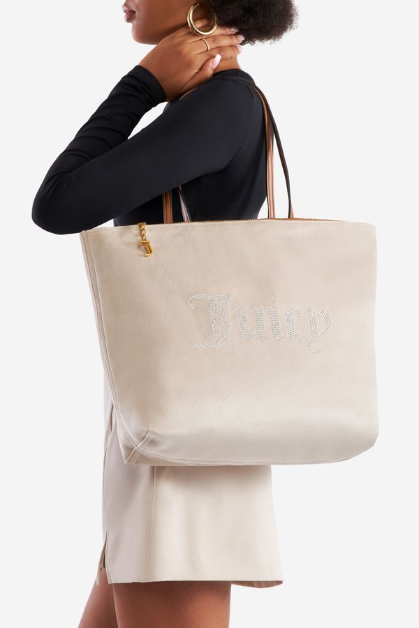 Juicy Couture Дамска чанта Juicy Couture БЕЖОВ