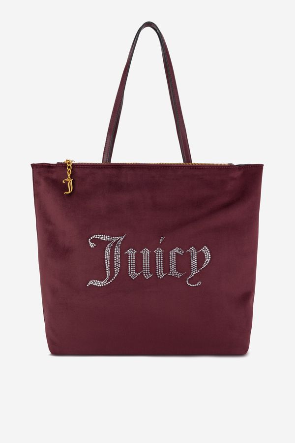 Juicy Couture Дамска чанта Juicy Couture БОРДО