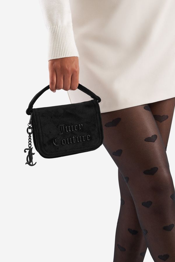 Juicy Couture Дамска чанта Juicy Couture ЧЕРЕН