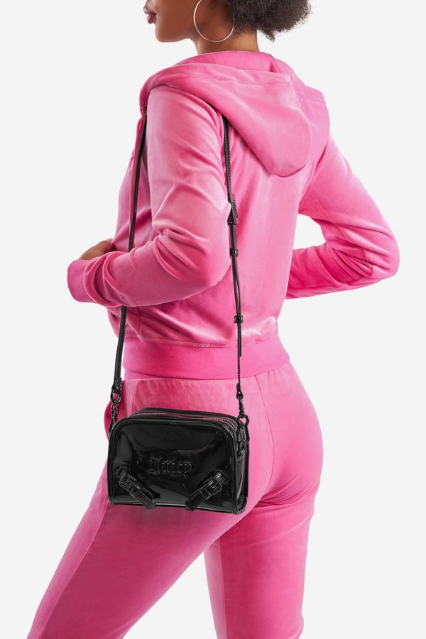 Juicy Couture Дамска чанта Juicy Couture ЧЕРЕН