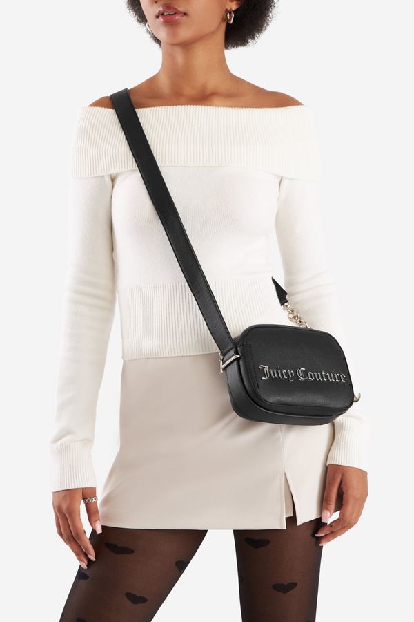 Juicy Couture Дамска чанта Juicy Couture ЧЕРЕН