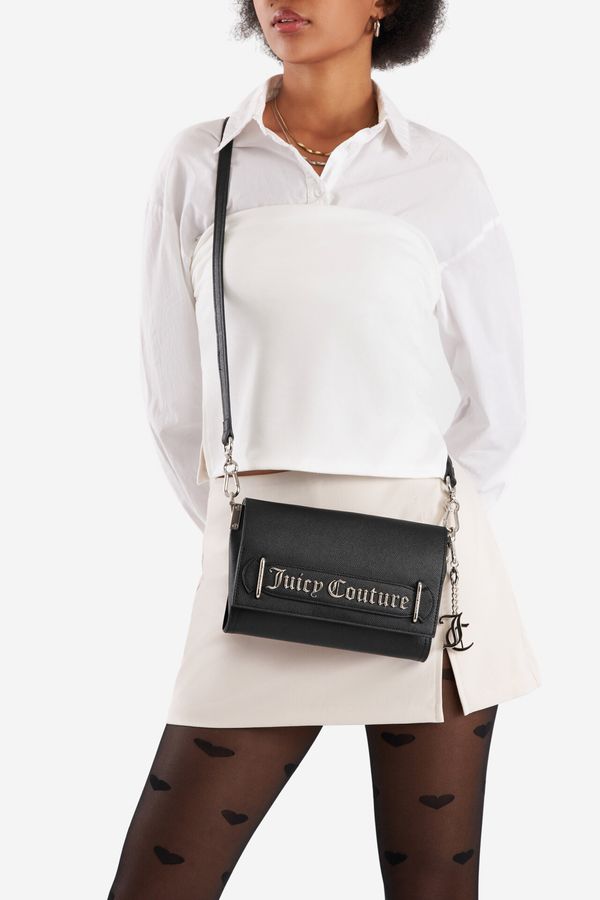 Juicy Couture Дамска чанта Juicy Couture ЧЕРЕН