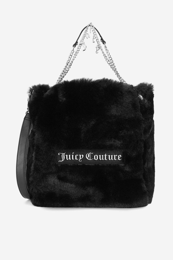 Juicy Couture Дамска чанта Juicy Couture ЧЕРЕН