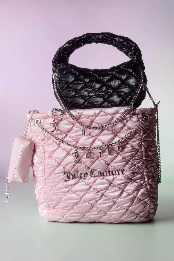 Juicy Couture Дамска чанта Juicy Couture СВЕТЛОРОЗОВ