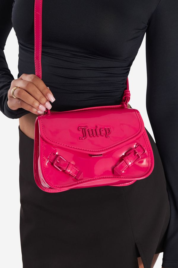 Juicy Couture Дамска чанта Juicy Couture ТЪМНОРОЗОВ