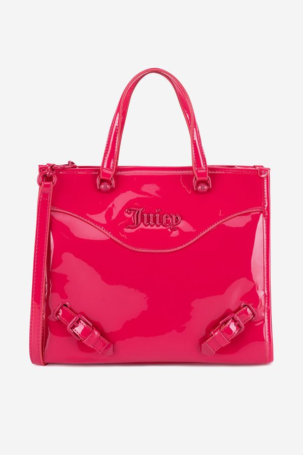 Juicy Couture Дамска чанта Juicy Couture ТЪМНОРОЗОВ