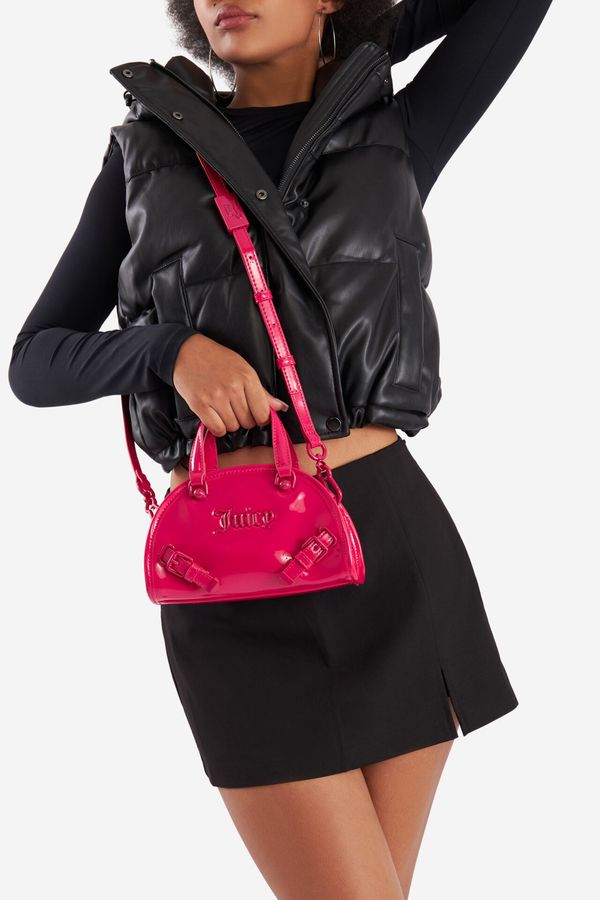 Juicy Couture Дамска чанта Juicy Couture ТЪМНОРОЗОВ
