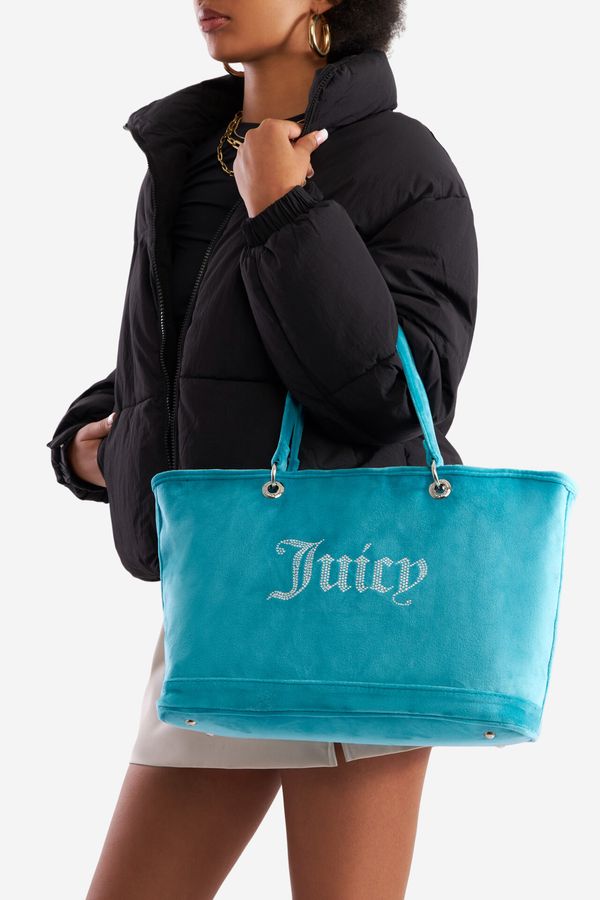 Juicy Couture Дамска чанта Juicy Couture ТЮРКОАЗЕН